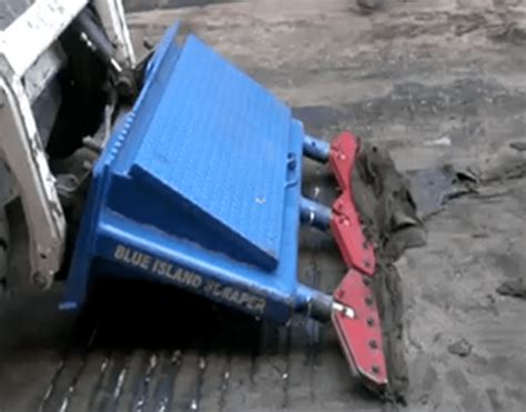 skid steer scraper bucket|skid steer floor scraper attachments.